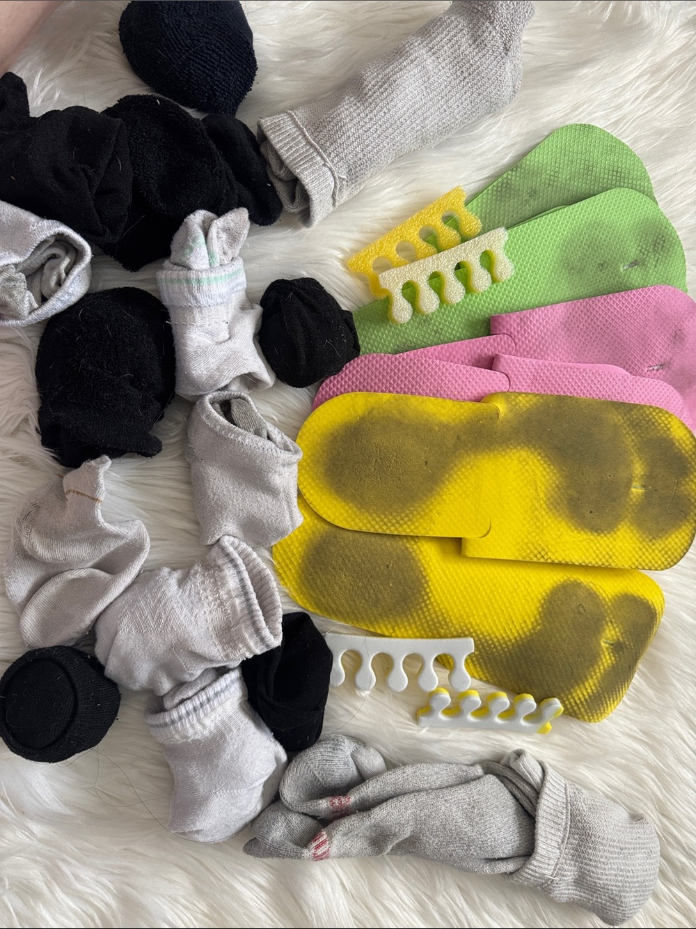 Listing socks on my page!